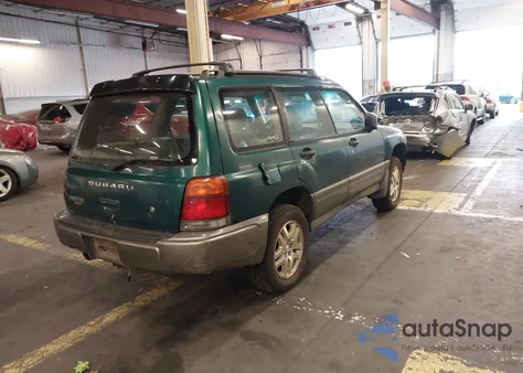 2000 Subaru Forester S from USA, damaged, VIN JF1SF655XYH726501